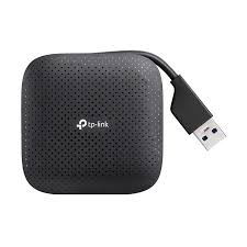 TP-LINK UH400 USB MALE TO QUAD USB FEMALE BLACK HUB