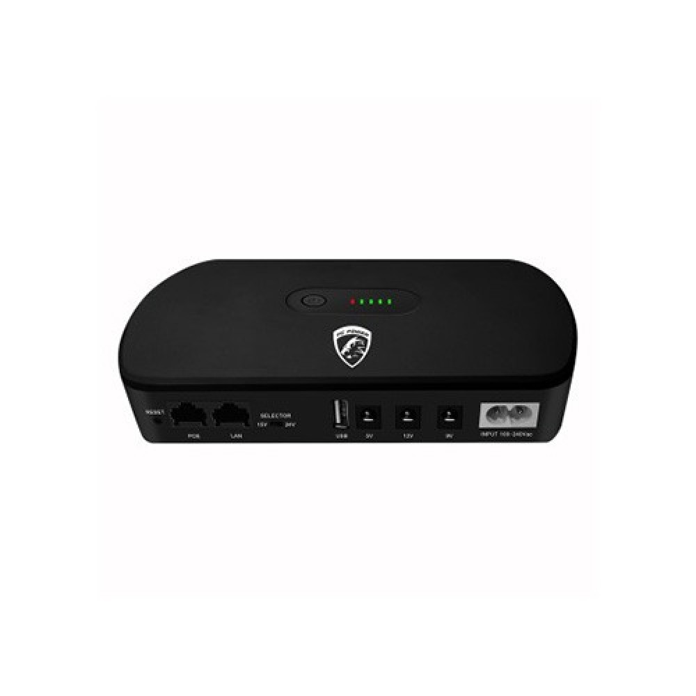 PC Power PCMU1018LED 10400mAh 18W Mini UPS For Router