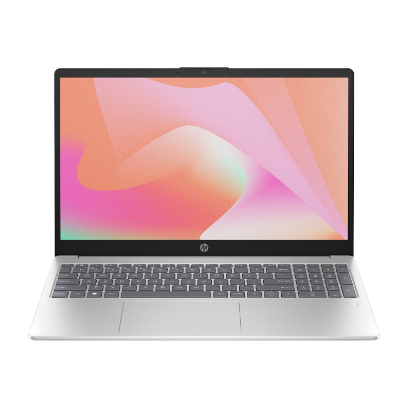 HP 15 Core i7 1355U 8GB RAM 512GB SSD 15.6 Inch FHD Backlit Natural Silver Laptop Model FD0557NIA BL8P5EA