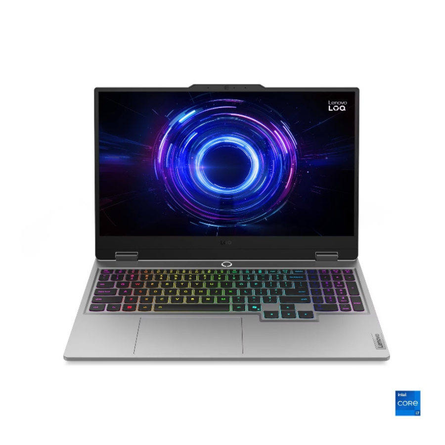 LENOVO LOQ 15IRX10 (83JE000WUS), CORE i7-13650HX, 24GB DDR5 RAM, 1TB SSD, RTX 5050 8GB, 15.6 INCH FHD, WIN 11H, LUNA GREY LAPTOP