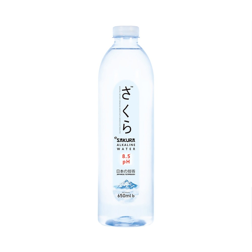 Sakura alkaline water 650ml