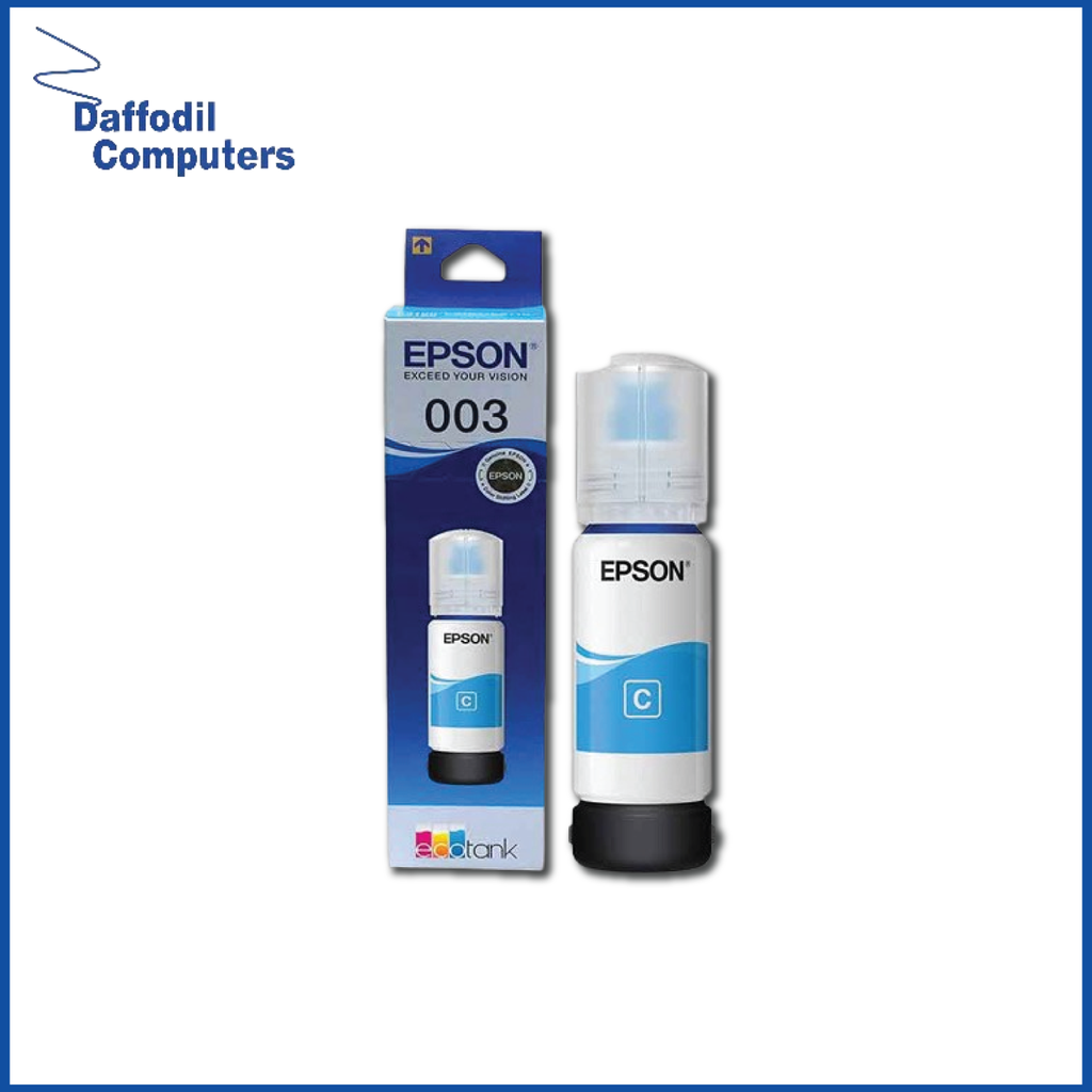 Epson 003 Cyan Ink Bottle