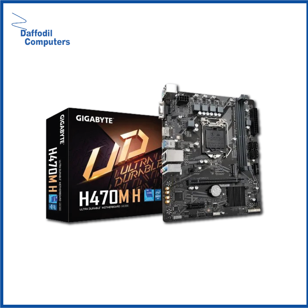 Gigabyte Mother Board Intel Chipset H470 M H Lga-1200