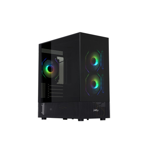 Virtu H50W Black Gold Gaming Casing