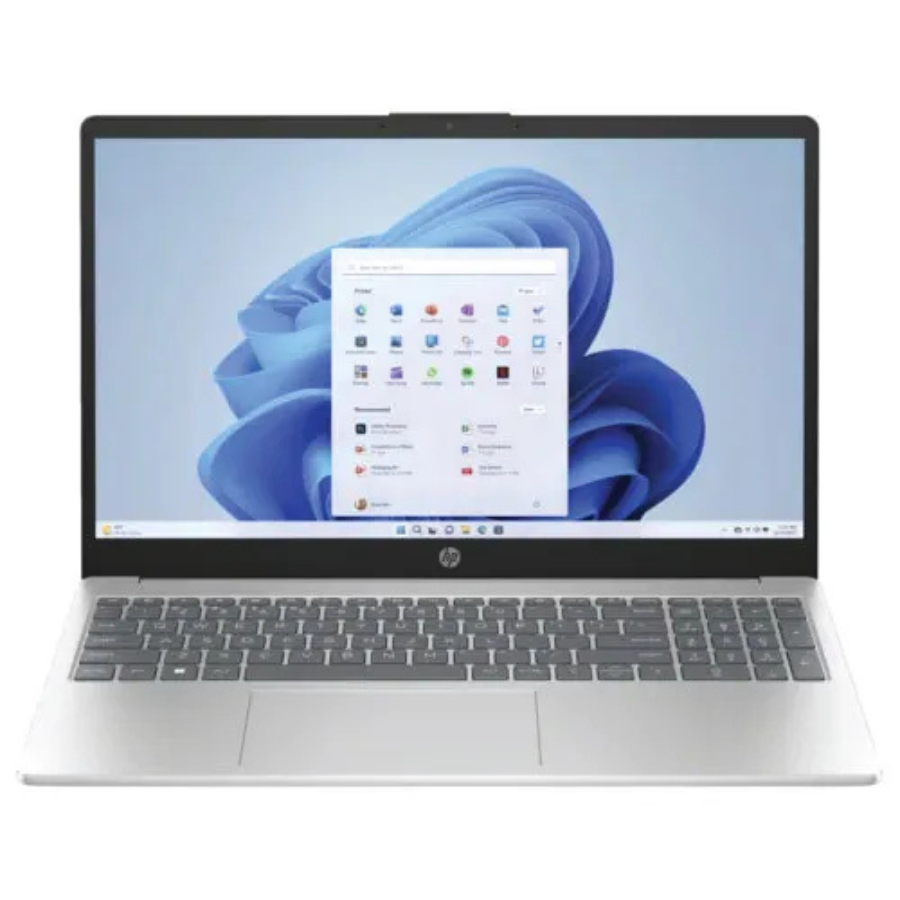 HP 15-FC0057WM, AMD RYZEN 7-7730U, 16GB DDR4 3200, 512GB NVMe GEN4, AMD RADEON GRAPHICS, 15.6 INCH FHD, WIN11 HOME, NATURAL SILVER COLOR LAPTOP