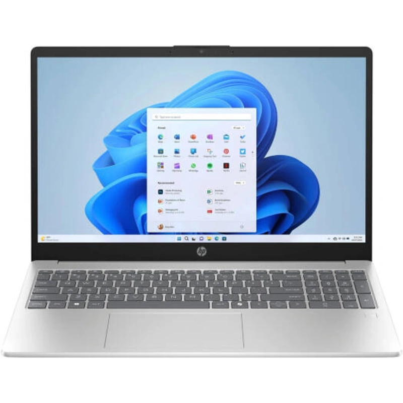 HP 15-FD0153WM, INTEL CORE i5 1334U PROCESSOR, 8GB DDR4 3200, 512GB M.2 NVMe SSD, INTEL Iris Xe GRAPHICS, 15.6 INCH FHD IPS, NATURAL SILVER LAPTOP