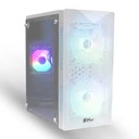 PC Power PP-X2603 WH Web Mesh mAtx Case with Power Supply