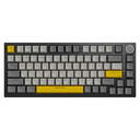 AJAZZ AK820 WHITE BACKLIT WIRED MECHANICAL KEYBOARD BLACK